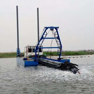Construction works&amp;#194; &amp;#160; 500 Meters Distance Mining Pump Dredger 8 Inch Cutter Suction Sand Pump Dredger 10 Meters Drive Hydraulic Dredger Depth Dredge